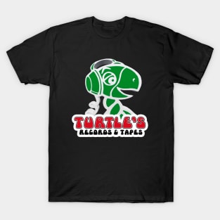 Turtles Records & Tapes - 3D Mascot T-Shirt